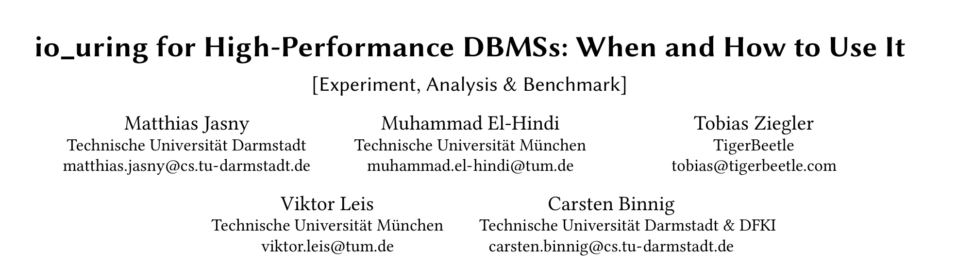 io_uring for Systems Engineers